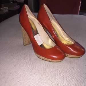 Michael Kors 7.5 cork heels